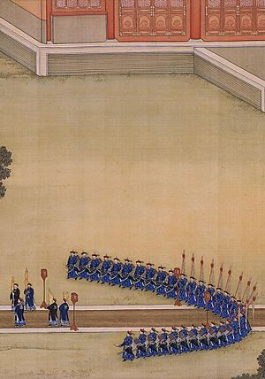 The Yongzheng Emperor Offering Sacrifices at the Altar of the God of Agriculture