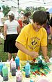 Tie-dying Our Community Place Lawn Jam Harrisonburg VA June 2008