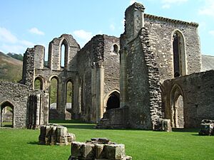 ValleCrucisAbbey Interior Crossing&EastFront