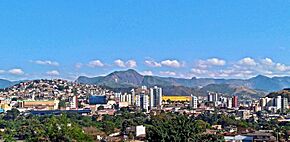 Partial view of Coronel Fabriciano seen from Timóteo