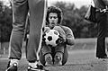 WK 74, training Brazilie keeper E Leao tijdens training, Bestanddeelnr 927-2955