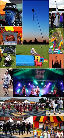 Warwick Folk Festival Montage 2014