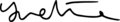 Yvette Cooper signature