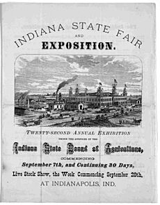 1874 Indiana State Fair LC