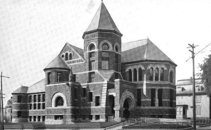 1899 Lawrence public library Massachusetts