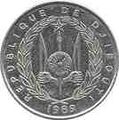 50 Djiboutian Francs in 1989 Obverse