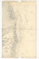 Admiralty Chart No 1543 England - east coast, Yarmouth and Lowestoft Roads surveyed by Staff Comr. T.H. Tizard, R.N. and the officers of H.M.S. "Triton" 1885 RMG L1221, Published 1886f