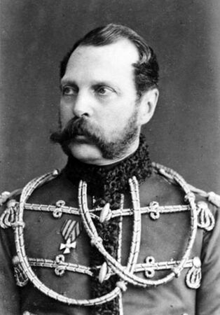 Alexander II 1870 by Sergei Lvovich Levitsky