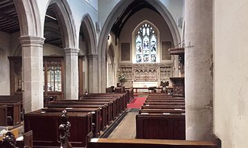 All Saints Kings Langley interior 2018