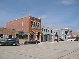 Downtown Allison, Iowa, March 2008