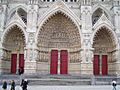 Amiens cathédrale (les 3 portails Ouest) 1