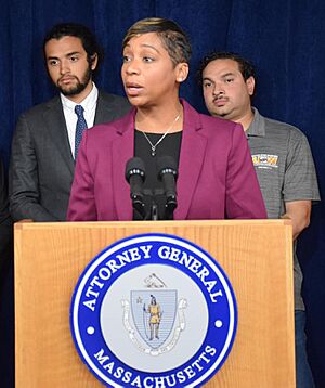 Andrea Campbell press conference on child & migrant labor 347235367 (2)