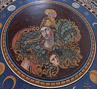 Athena mosaic Pio-Clementino