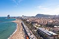 Barcelona's Promenade and Somorrostro Beach with the hotel W Barcelona in the background (51226238341)