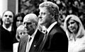 Bill Clinton and Andreas Papandreou