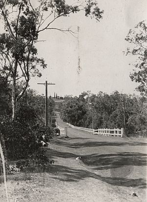 Bridge below the school, Kelmscott, Western Australia, 23 March 1928