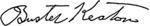 Buster Keaton signature.svg