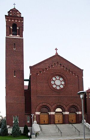 Carey Ohio Shrine Basilica Exterior Front-2