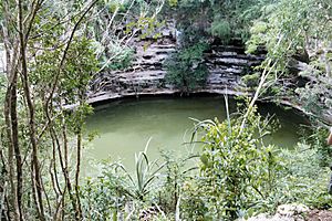 Cenote brunnen Chichen itza