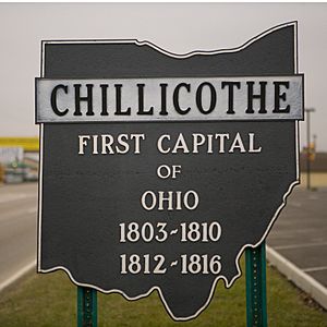 Chillicothe, Ohio sign