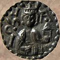 Coin of Canute I of Sweden c. 1180