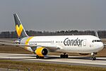 Condor Flugdienst, Boeing 767-330(ER)(WL), D-ABUA - FRA (18616170894).jpg