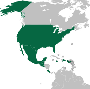 Countries in which Frontier operates