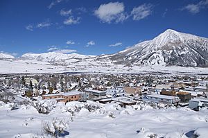 Crested Butte – the town and mountain