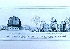 David Dunlap Observatory Concept Sketch