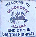 Deadhorse Sign