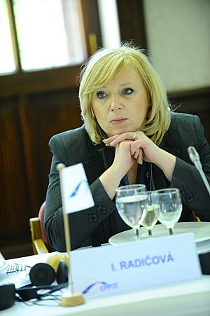 Iveta Radičová Facts for Kids