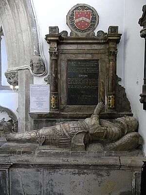 EffigySirRichardBerkeleyGauntsChapelBristol