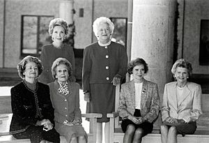 First Ladies at Ronald Reagan Presidential Library