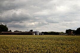 Former airfield buildings at Clapstile Farm - geograph.org.uk - 199074