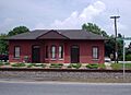 Former train station in Wyoming, Delaware, June 2005