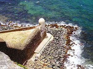 Fort San Cristóbal guerite, San Juan, Puerto Rico