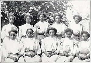 Graduating Class, 1909, Montgomery Industrial School