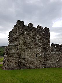 Hadrian's Wall reconstruction at Vindolanda