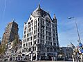 Halfzijaanzicht van het Witte Huis Rotterdam (2020) 2