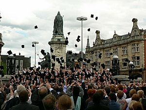 Hats in the air - geograph.org.uk - 1402099