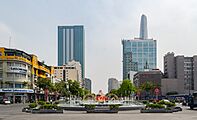 Ho Chi Minh City, Nguyen Hue Street, 2020-01 CN-02