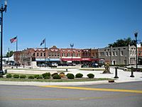 Hodgenville KY Town Square