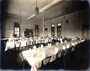 Ipswich Girls Grammar School, Dining Room, 1925