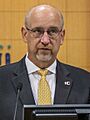 Jeff Longwell, Mayor of Wichita, Reads Proclamation for Wichita Navy Week (4) (cropped)