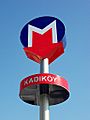 Kadıköy 'M' sign