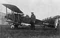 Keith Park with Bristol Fighter, Folkestone