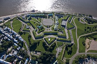 La Citadelle de Québec, vue du ciel.JPG