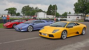 Lamborghini Countach, Diablo SV and Murciélago - Flickr - exfordy