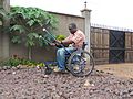 Leveraged wheelchair Kenya