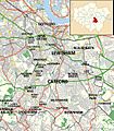 Lewisham Borough places map